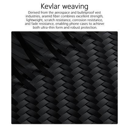 Aramid Fiber Kevlar Phone Case For iPhone 17 Pro Max Ultra Thin Shockproof Lightweight Hard Cover