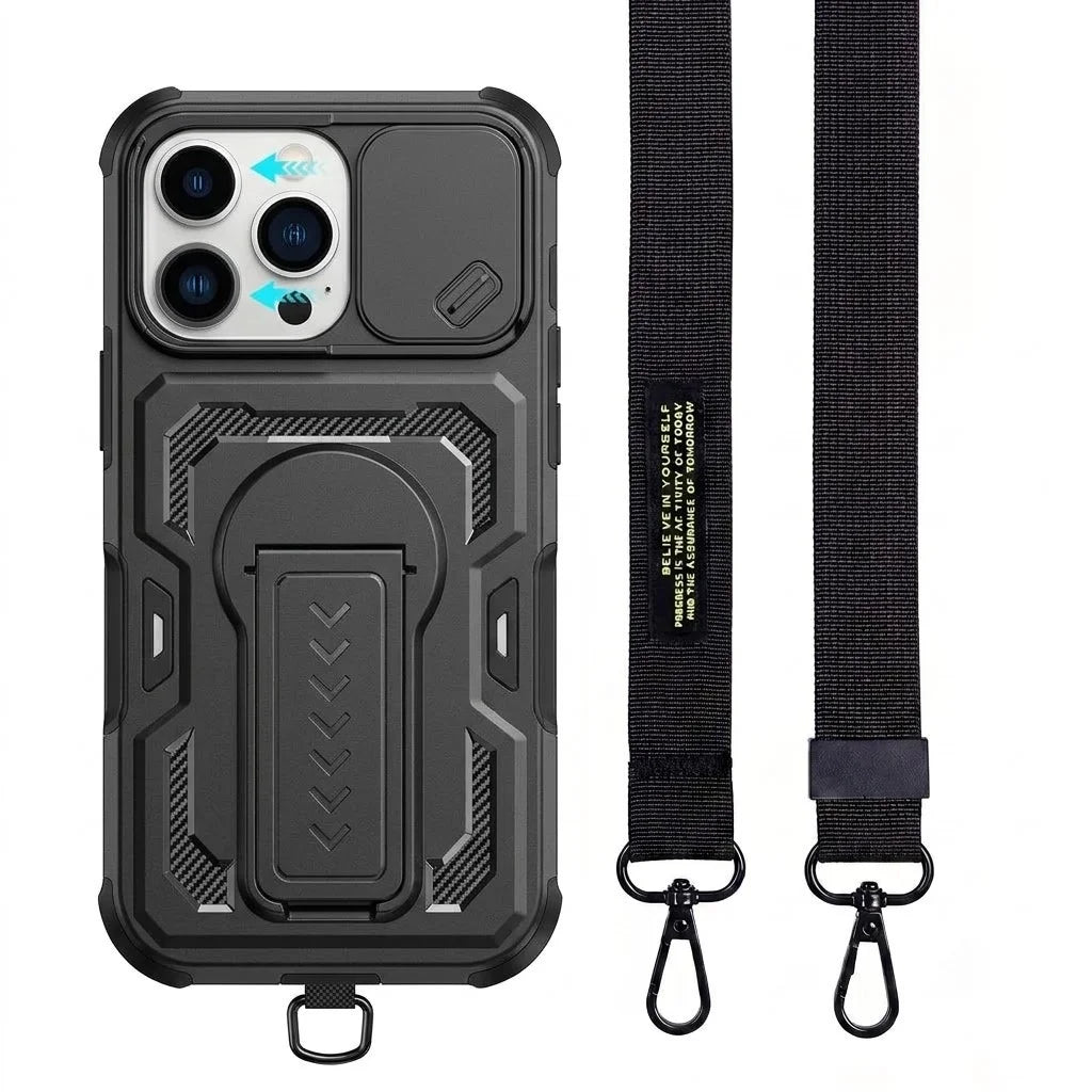 Sports Lanyard Military Phone Case - iPhone 18 Series Accessories In USA