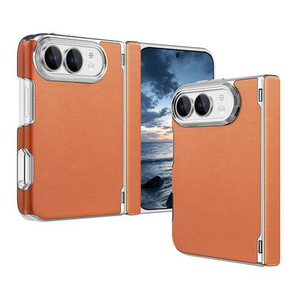 For iPhone Ultra 18 Fold Case Luxury Leather Matte Magnetic Wireless Charging Shockproof Protection Hard Back Cover Accessories