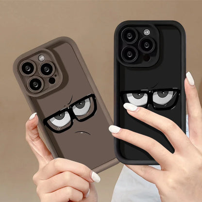 Compatible with Apple iPhone 17 Pro Protective Case, Shockproof Anti-Drop Design with Novelty Funny Pattern Slim Phone Cover