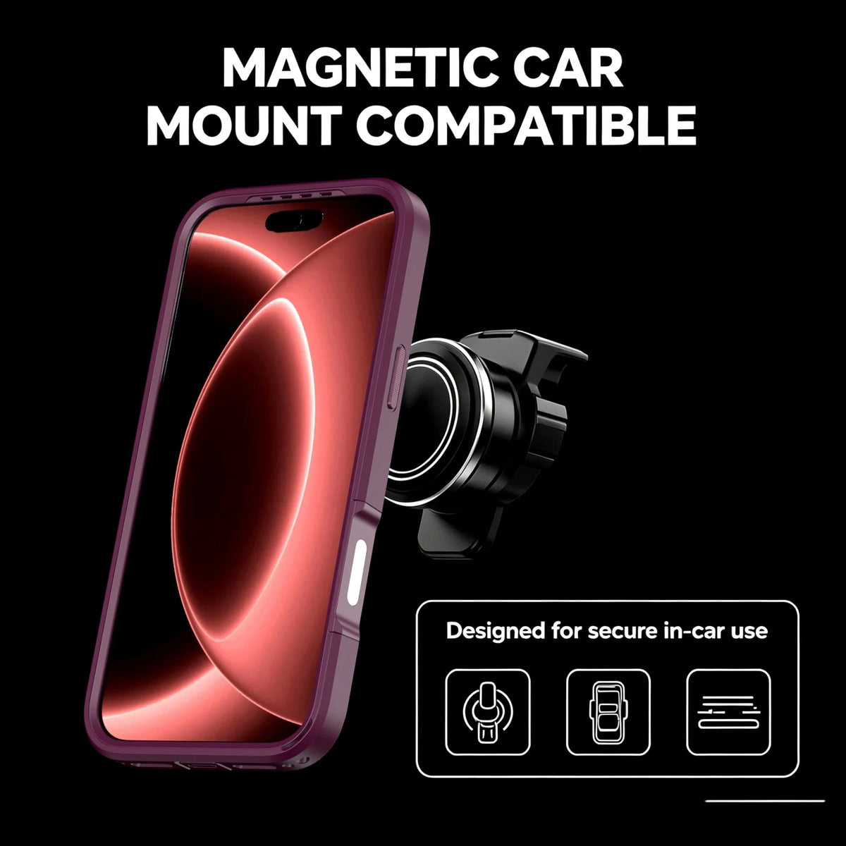 Anti-Drop Bumper Armor MagSafe Case - iPhone 18 Series Accessories In USA