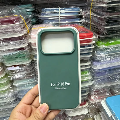 Liquid Silicone Flocking Lining Case - iPhone 18 Series Accessories In USA