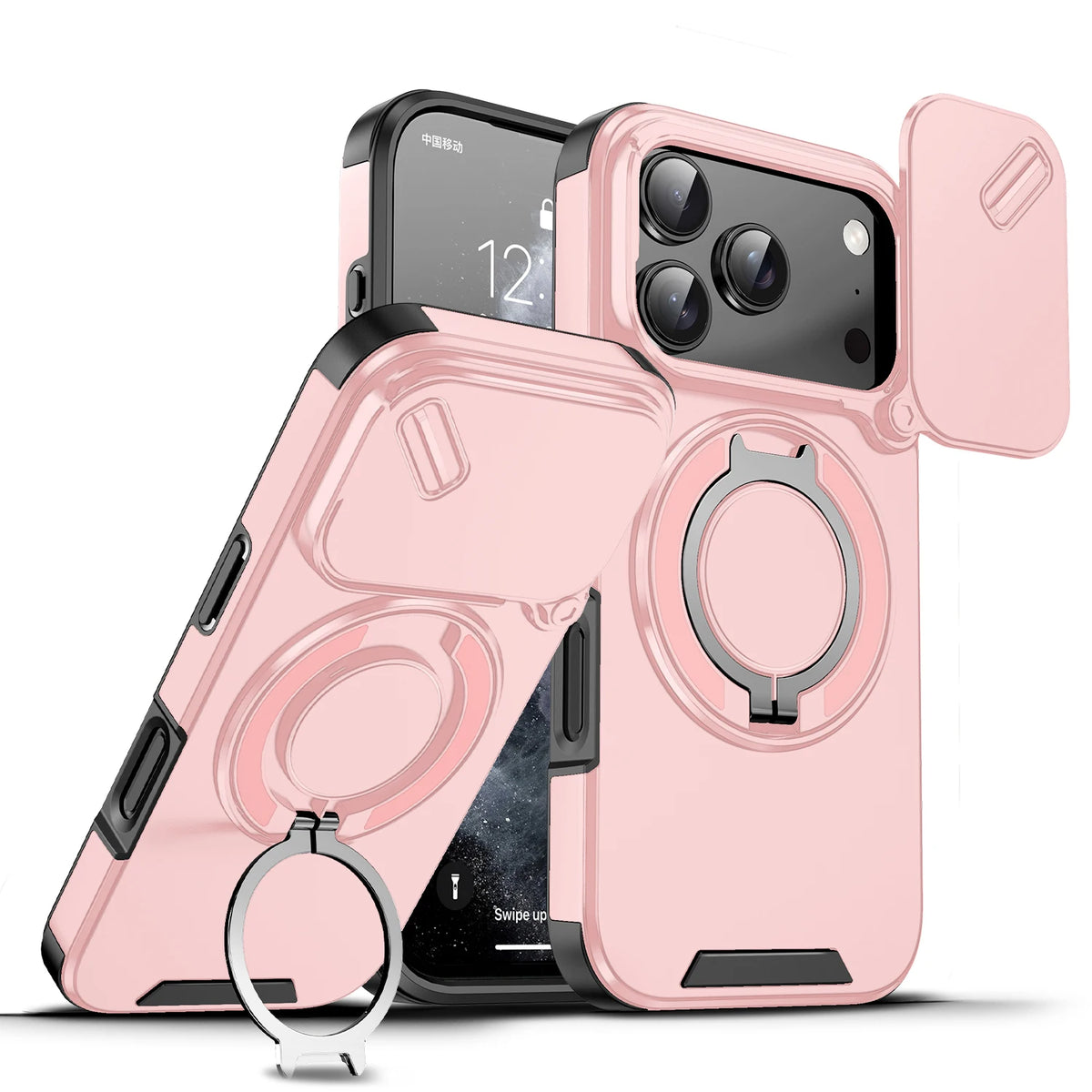 Armor Ring Magnetic Stand Case - iPhone 18 Series Accessories In USA
