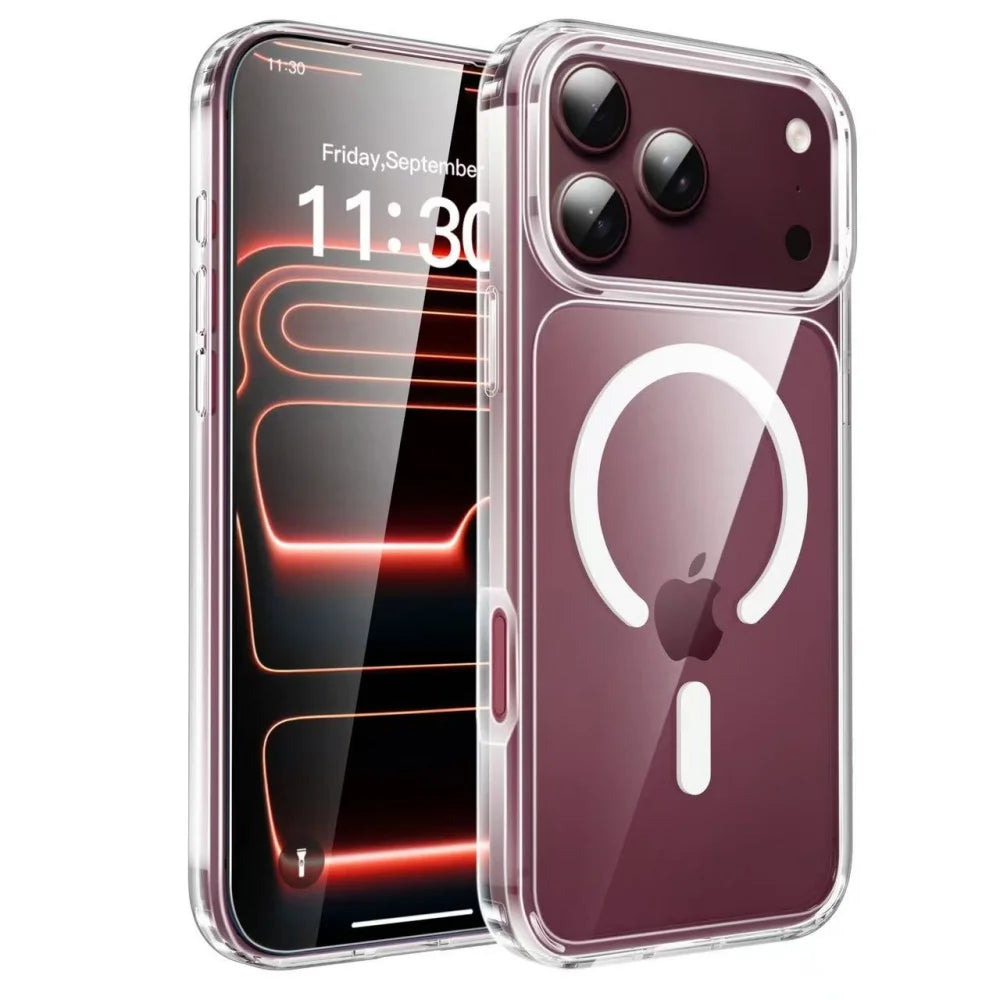Transparent MagSafe Shockproof Case - iPhone 18 Series Accessories In USA