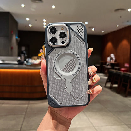 Mecha Style MagSafe Simple Case - iPhone 18 Series Accessories In USA