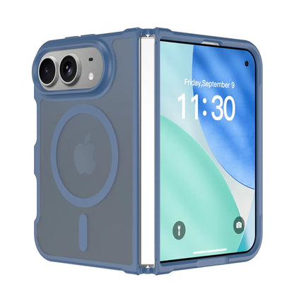 For iPhone 18 Fold Matte Magnetic Case, Compatible with MagSafe Drop Protection Translucent Cover For iPhone 18 Ultra