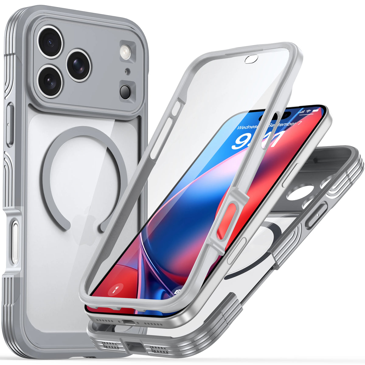 360° Double-Sided Transparent MagSafe Case - iPhone 18 Series Accessories In USA