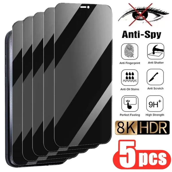 Anti-Spy Privacy Glass Samsung Galaxy - iPhone 18 Series Accessories In USA
