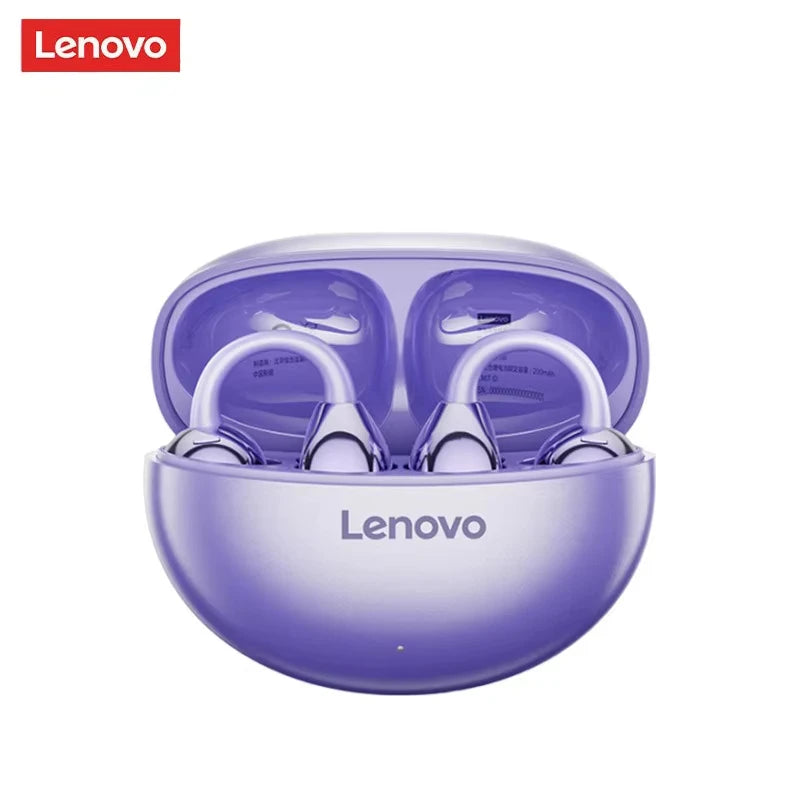 Lenovo TA410 Bluetooth Earbuds Wireless Headphones Ear Clip TWS Earphones Noise Cancelling Sports Gaming Headset for Android iOS