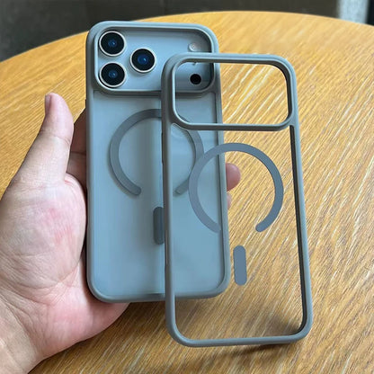Transparent Acrylic Wireless Charge Case - iPhone 18 Series Accessories In USA