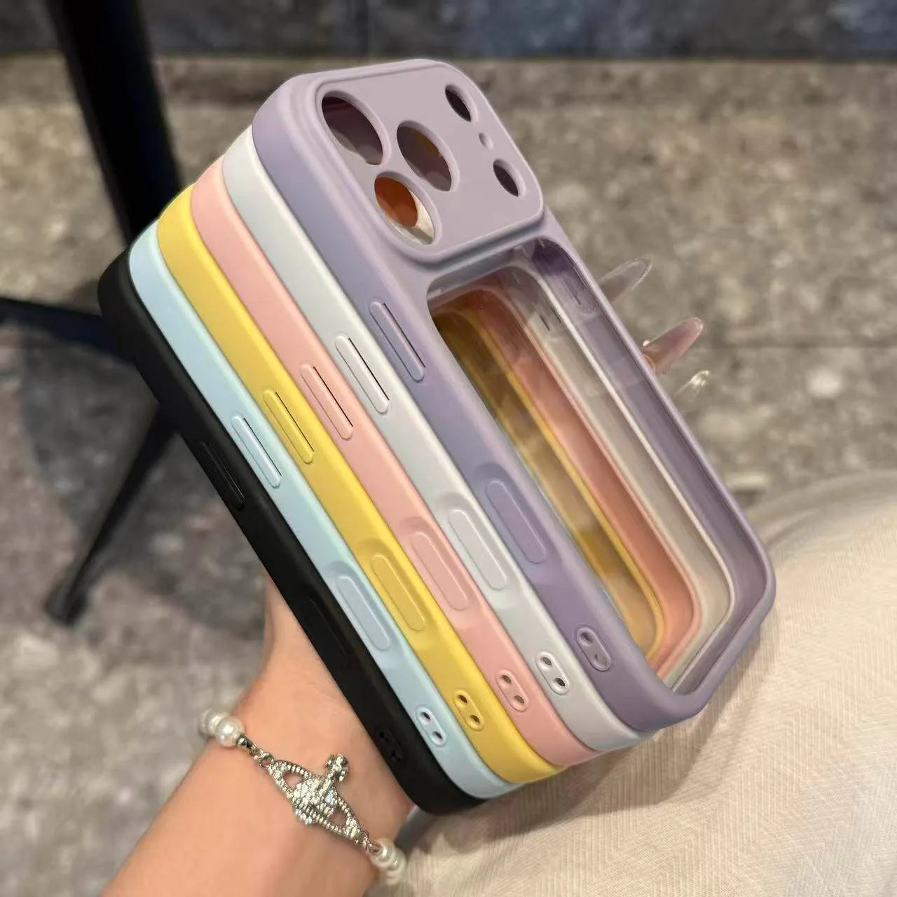 Minimalist Instantly Transform Into 17ProMax Series Phone Case For iPhone 17 Air 16 15 14 13 12 11 Pro Max Plus Shockproof Cover