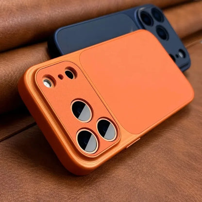 Luxury Plating Leather Texture Case - iPhone 18 Series Accessories In USA