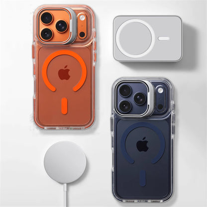 Magnetic Shockproof Clear Stand Case - iPhone 18 Series Accessories In USA
