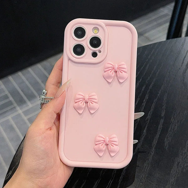 3D Pink Butterfly Candy Phone Case - iPhone 18 Series Accessories In USA