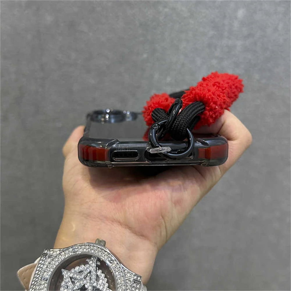 Hybrid Armor Wrist Strap Case - iPhone 18 Series Accessories In USA