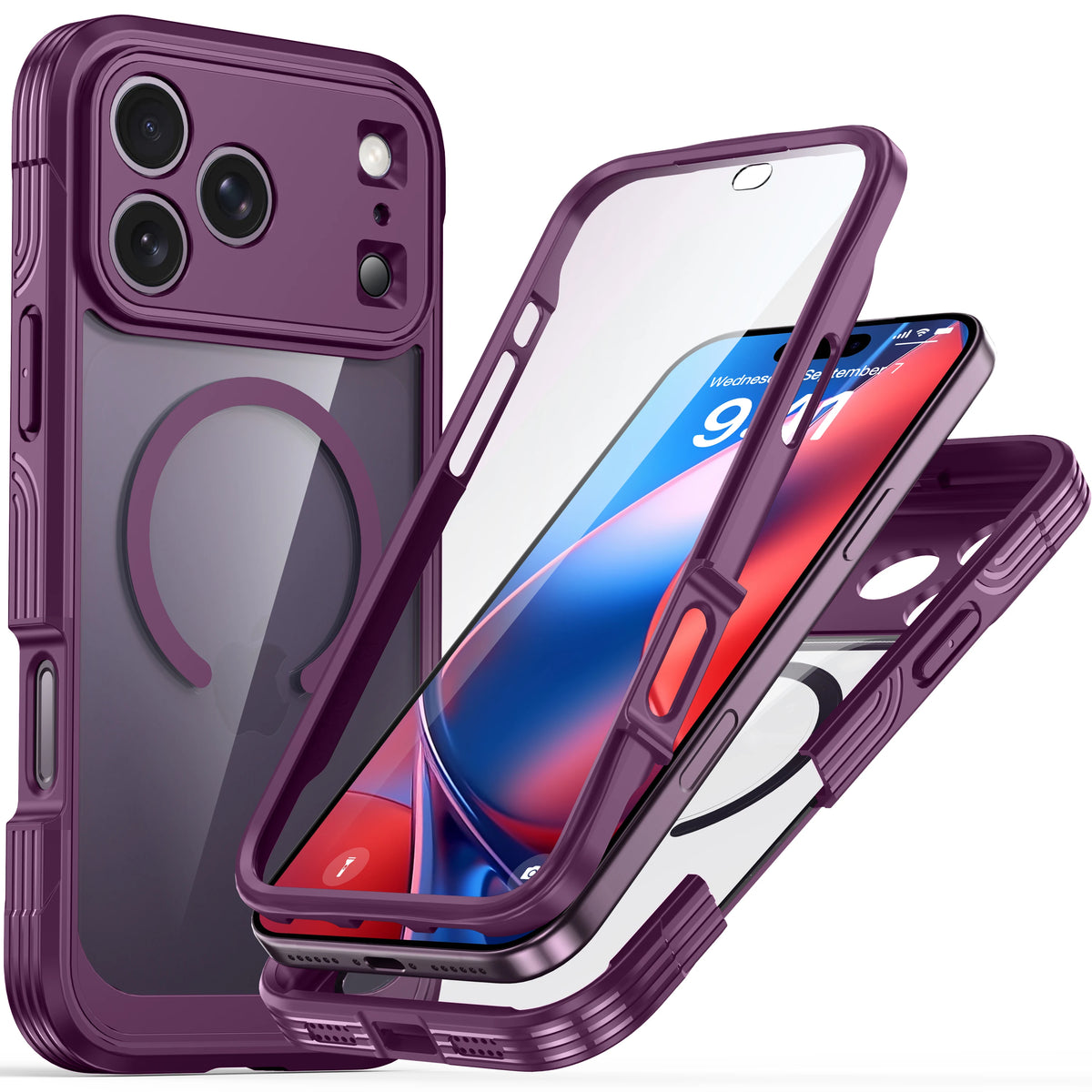 360° Double-Sided Transparent MagSafe Case - iPhone 18 Series Accessories In USA