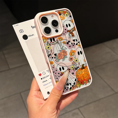 Floral Ghost Magnetic Wireless Case - iPhone 18 Series Accessories In USA