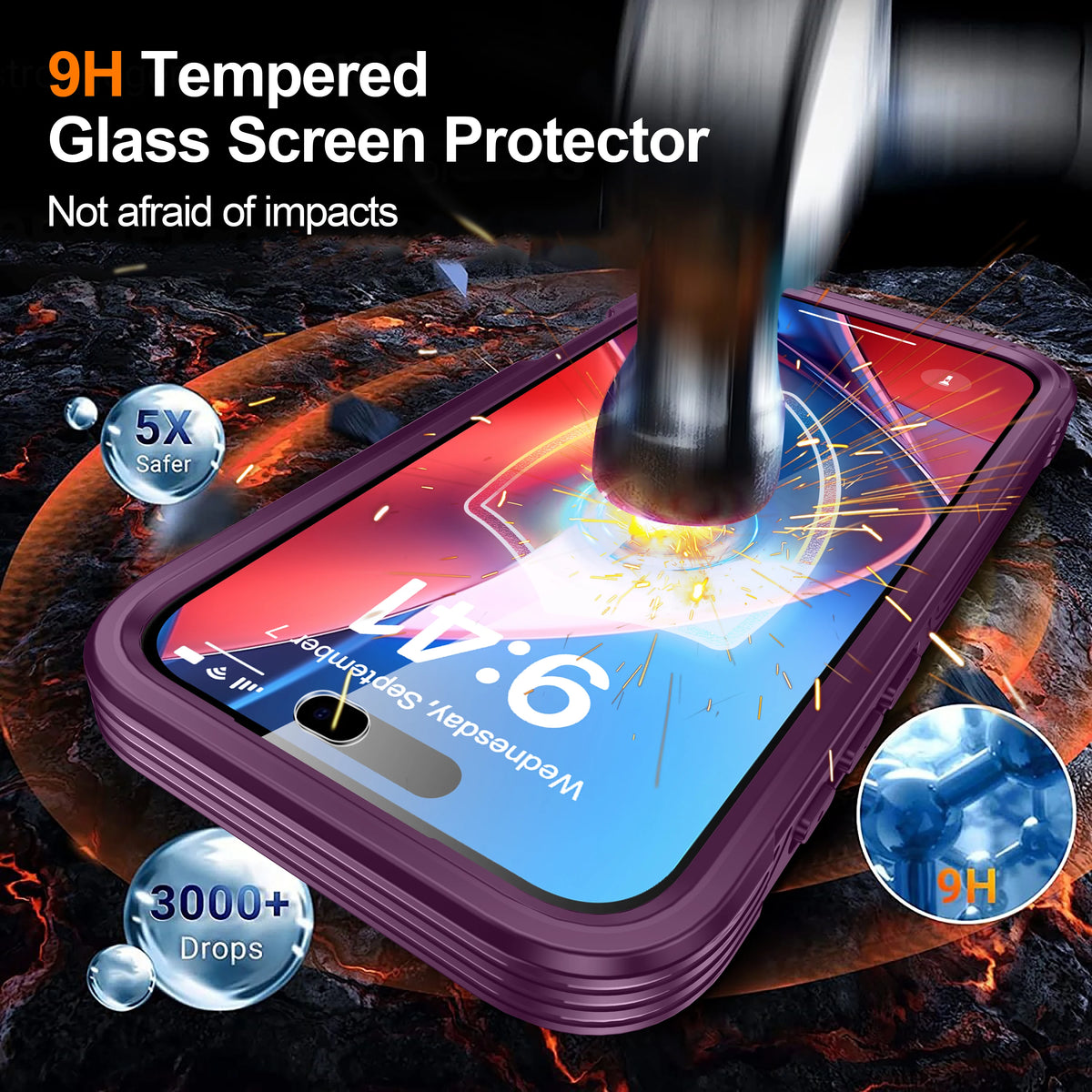 360° Double-Sided Transparent MagSafe Case - iPhone 18 Series Accessories In USA