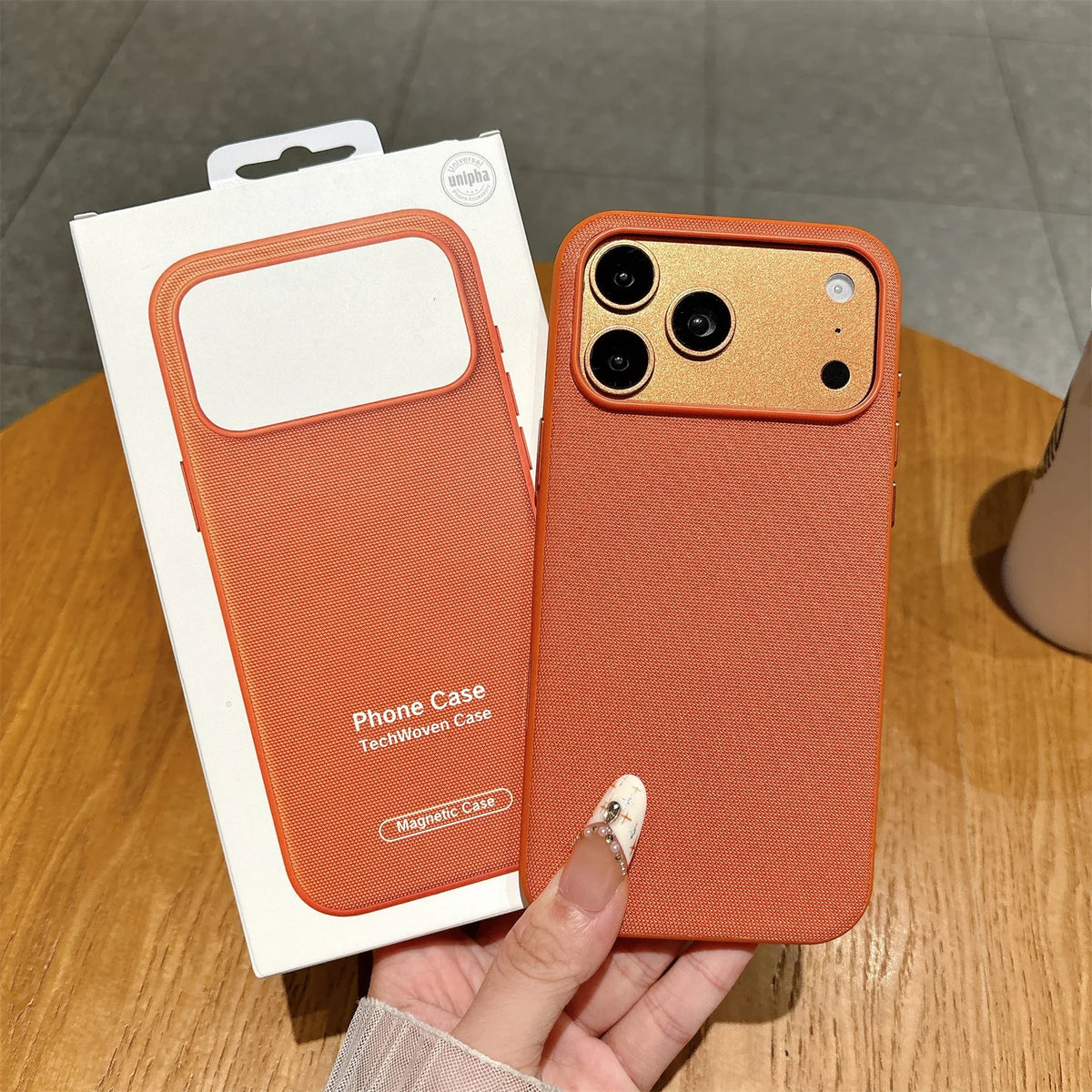 Tech Woven Magnetic Adsorption Case - iPhone 18 Series Accessories In USA