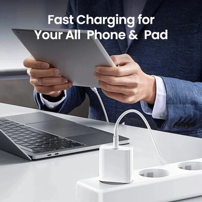 For iPhone 40W PD Phone Charger For iPhone 11 12 13 14 15 16 Pro Max 16 Plus USB C Data Line Fast Charging Type C Cable Charger