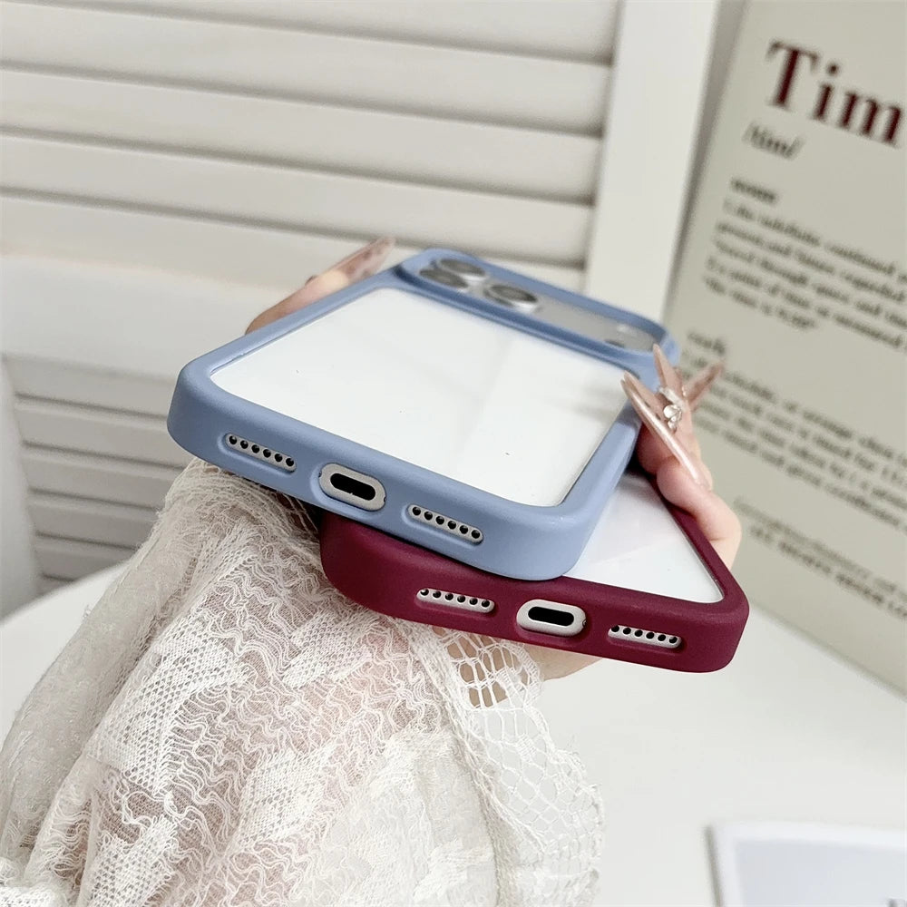 HD Transparent Acrylic Shockproof Case - iPhone 18 Series Accessories In USA