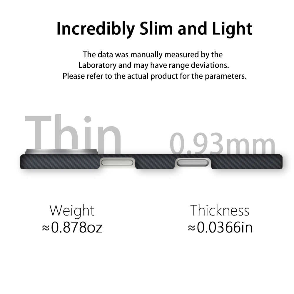 Aramid Fiber Kevlar Phone Case For iPhone 17 Pro Max Ultra Thin Shockproof Lightweight Hard Cover