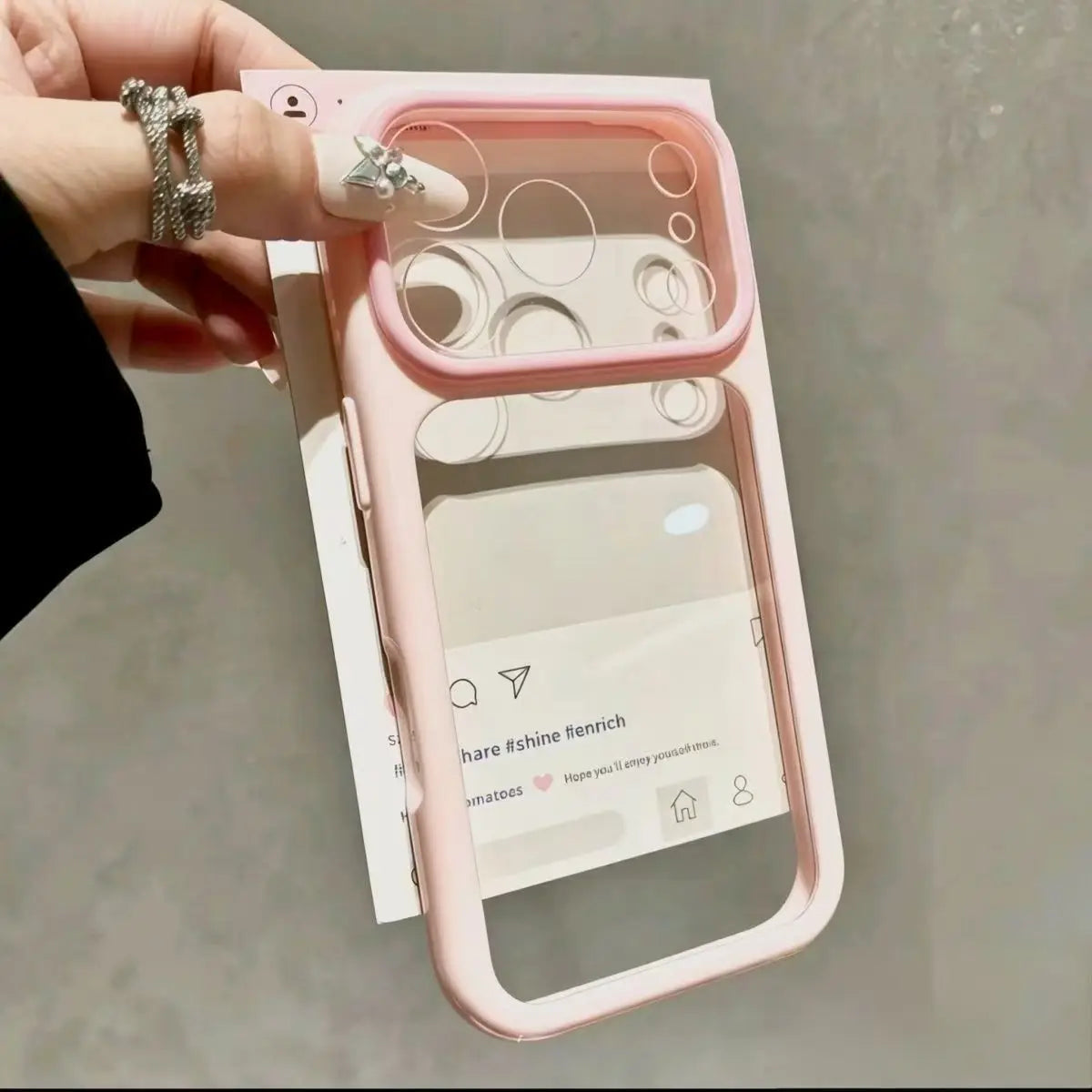 Shockproof Acrylic Clear Bumper Case - iPhone 18 Series Accessories In USA