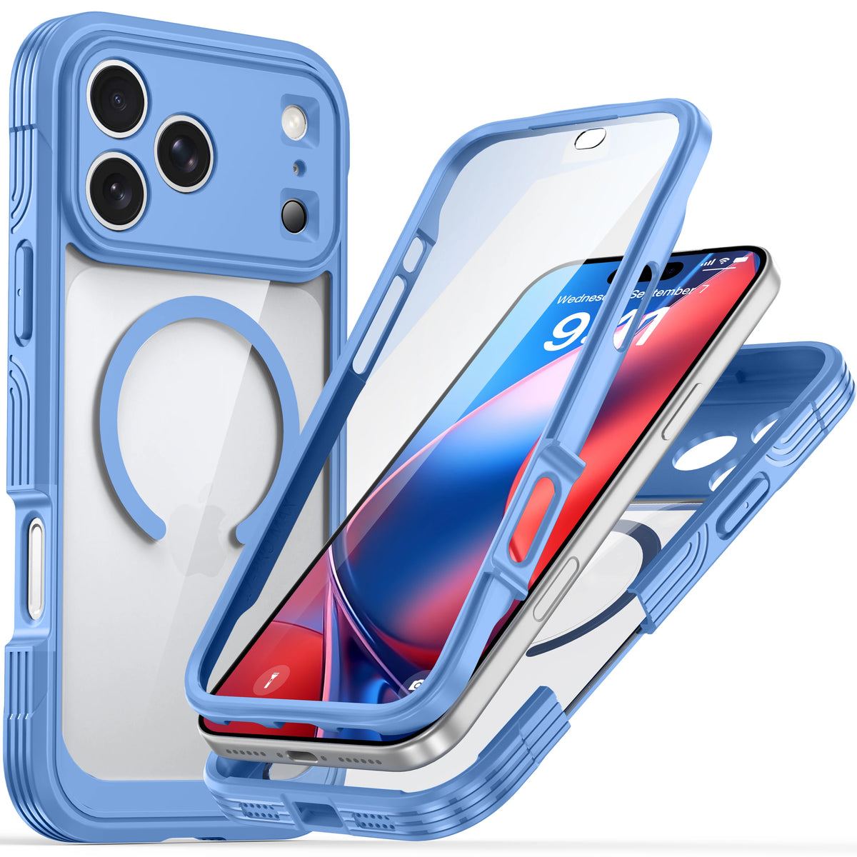 360° Double-Sided Transparent MagSafe Case - iPhone 18 Series Accessories In USA