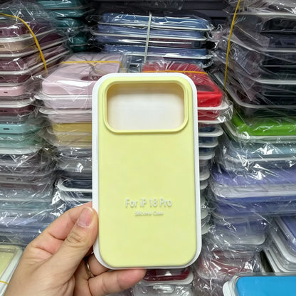 Liquid Silicone Flocking Lining Case - iPhone 18 Series Accessories In USA