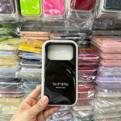 Liquid Silicone Flocking Lining Case - iPhone 18 Series Accessories In USA