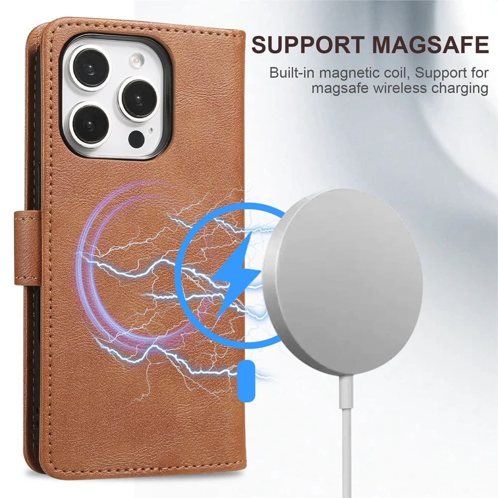 2-in-1 Detachable Wallet MagSafe Case - iPhone 18 Series Accessories In USA