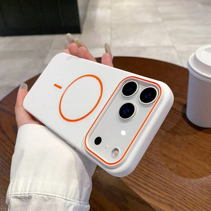 Luxury Magnetic Soft Silicone Phone Case For iPhone 11 12 13 14 15 16 17 Pro Max Air Magsafe Shockproof Bumper Back Case Cover