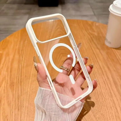 Transparent Acrylic Wireless Charge Case - iPhone 18 Series Accessories In USA