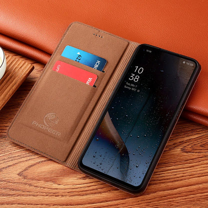 Napa Inner Grid Genuine Leather Flip Case For Apple iPhone 12 13 14 15 16 16e 17 Pro Max Plus X XS Max XR Phone Cover Card Cases
