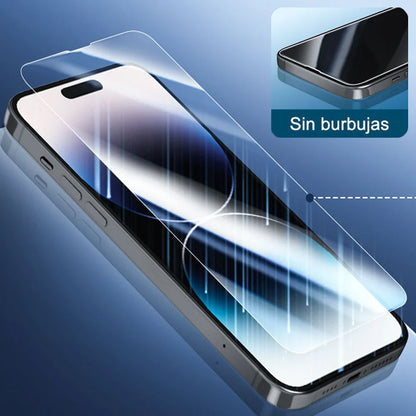 1~4Pcs Tempered Glass For iPhone 18 17 16 15 14 Pro Max Screen Protector iPhone 11 12 13 Mini Glass Film For iPhone 17 Pro