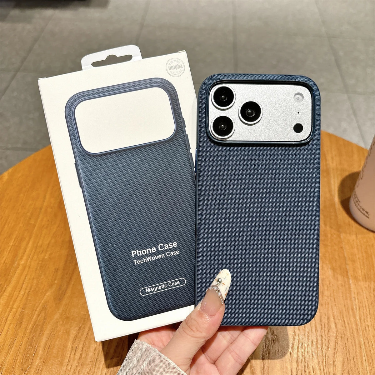 Tech Woven Magnetic Adsorption Case - iPhone 18 Series Accessories In USA