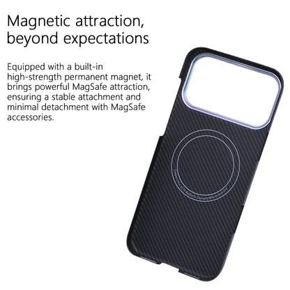 Aramid Fiber Kevlar Phone Case For iPhone 17 Pro Max Ultra Thin Shockproof Lightweight Hard Cover