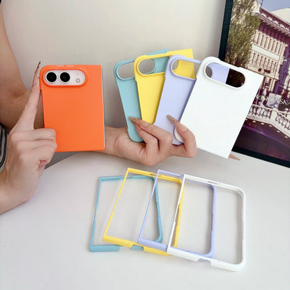 Luxury Matte Ultra Thin Candy Color Phone Case for iPhone Ultra 2026 Fold Shockproof PC Hard Cover