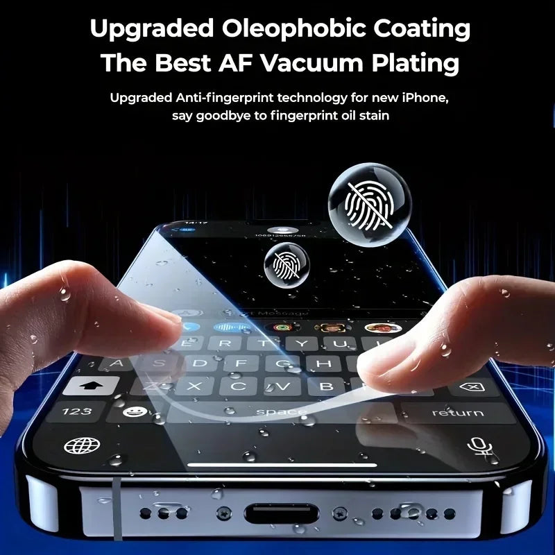 6IN1 Tempered Glass For iPhone 16 15 14 13 12 11 Pro Max Camera Screen Protector For iPhone 16 15 14 Plus 13 12 Mini Lens Glass
