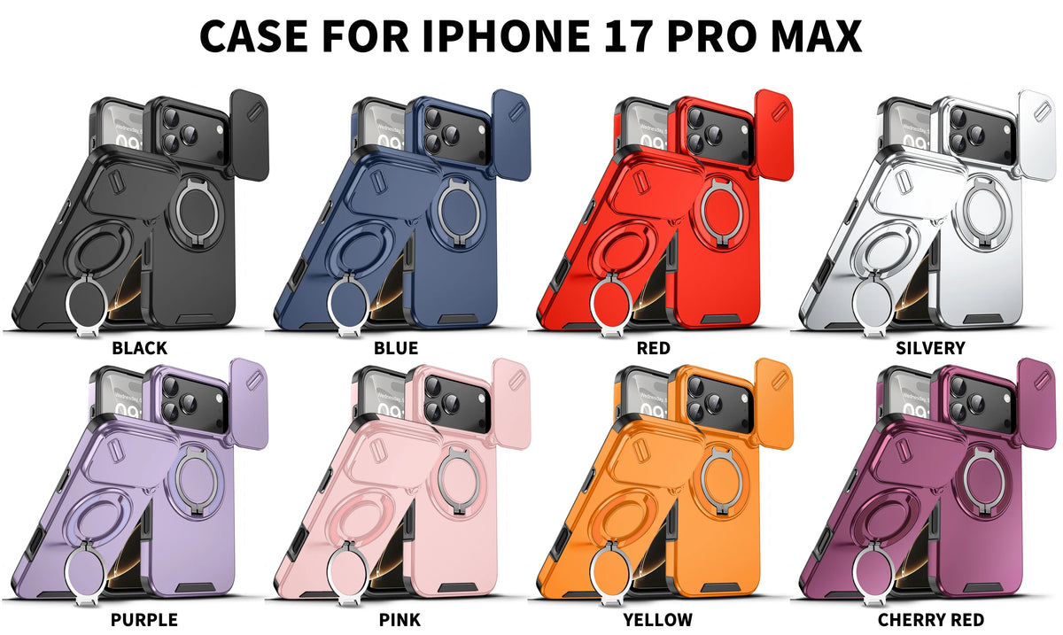 Armor Ring Magnetic Stand Case - iPhone 18 Series Accessories In USA