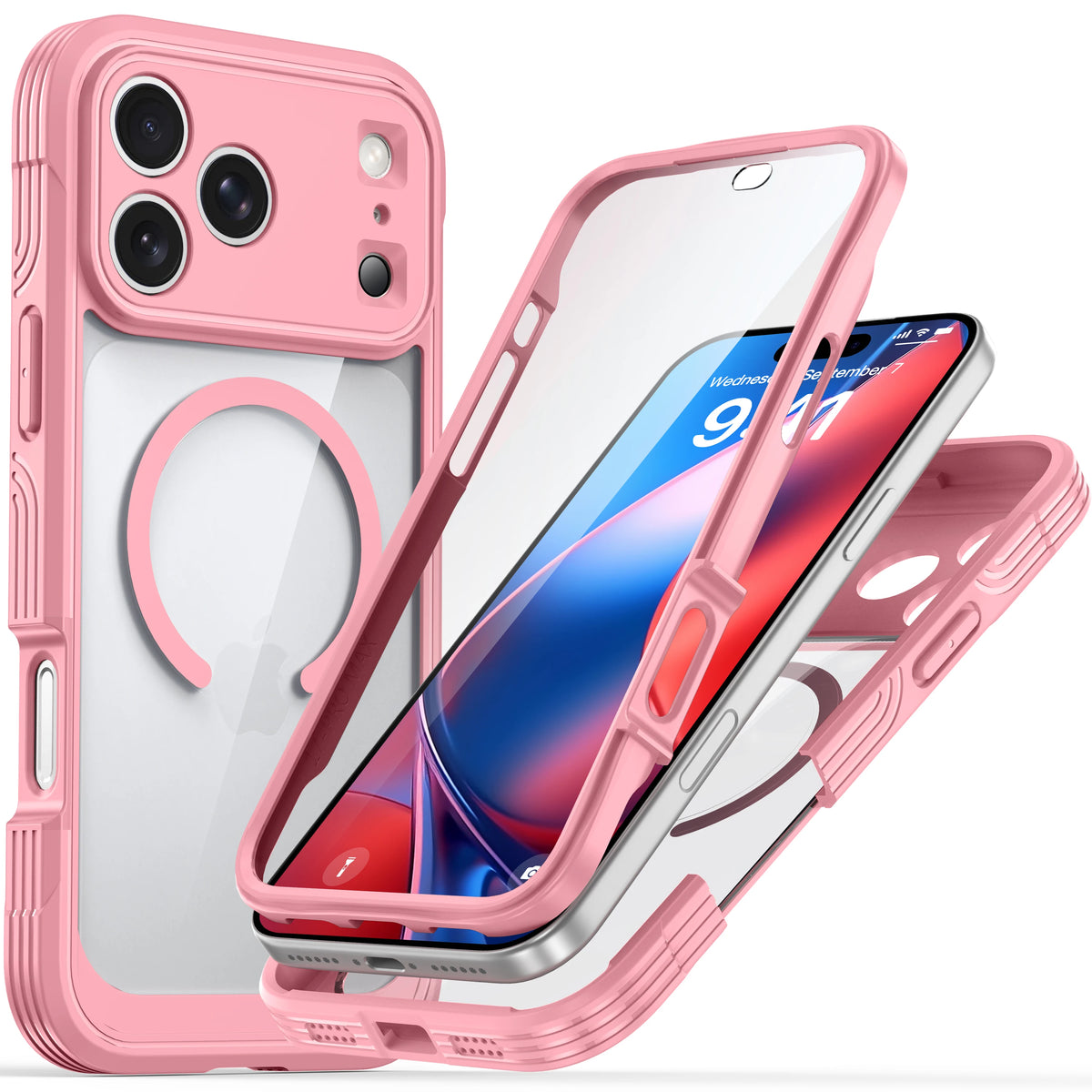 360° Double-Sided Transparent MagSafe Case - iPhone 18 Series Accessories In USA