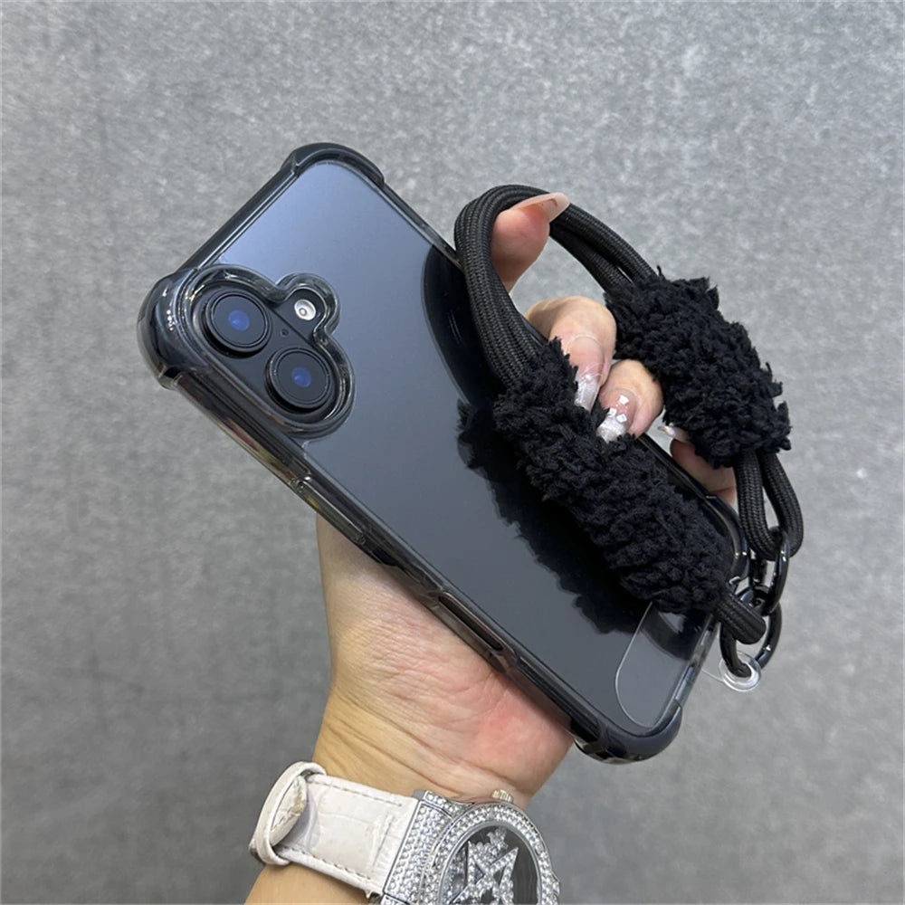 Hybrid Armor Wrist Strap Case - iPhone 18 Series Accessories In USA