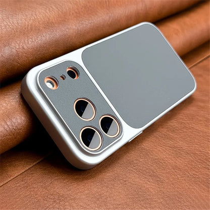 Luxury Plating Leather Texture Case - iPhone 18 Series Accessories In USA