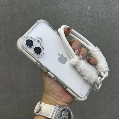 Hybrid Armor Wrist Strap Case - iPhone 18 Series Accessories In USA