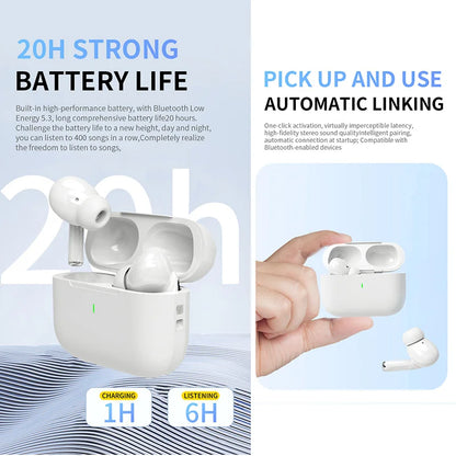 2026 A7 Pro Wireless Bluetooth Earphones TWS Headset HiFi Earbuds Noise Reduction Headphones Waterproof For IPHONE Android