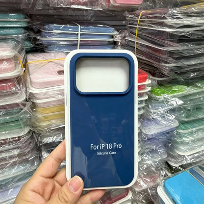 Liquid Silicone Flocking Lining Case - iPhone 18 Series Accessories In USA