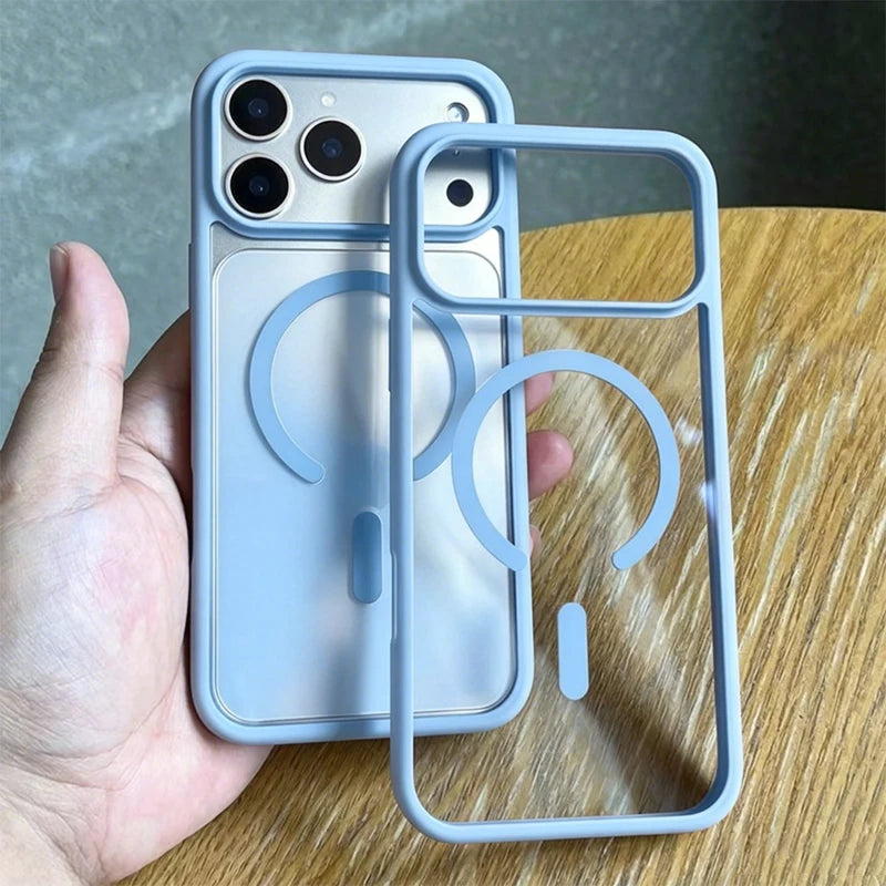 Transparent Acrylic Wireless Charge Case - iPhone 18 Series Accessories In USA
