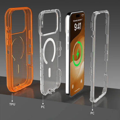 3-in-1 Military Armor Magnetic Case - iPhone 18 Series Accessories In USA