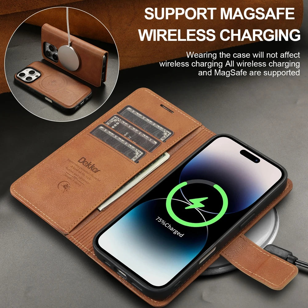 2-in-1 Detachable Wallet MagSafe Case - iPhone 18 Series Accessories In USA