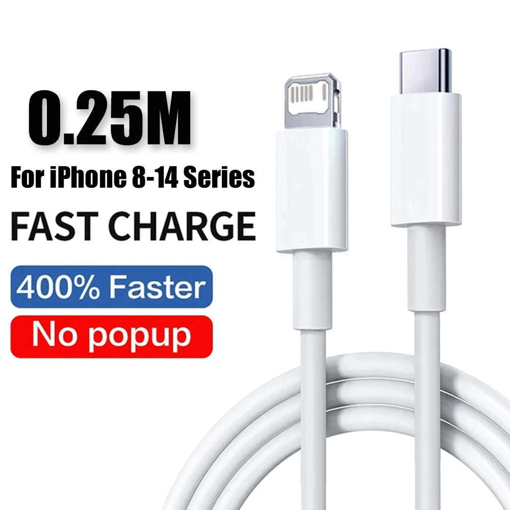 For iPhone 40W PD Phone Charger For iPhone 11 12 13 14 15 16 Pro Max 16 Plus USB C Data Line Fast Charging Type C Cable Charger